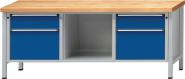Werkbank V B2000xT700xH890mm Universalplatte - 1 ST 