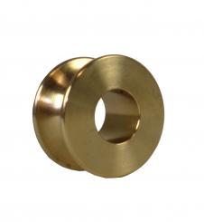 Seileinlauf-Rolle aus Messing Ø38,3 mm 