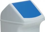 Deckel PE blau f.Abfallsammler - 1 ST 