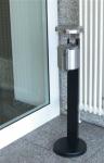 Standascher D150xH145mm neusilber - 1 ST 