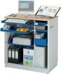 Computerstation H1100xB1030xT660mm - 1 ST 