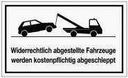 Hinweiszeichen Widerrechtliches - 10 ST 
