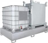 Auffangwanne 1000l L2650xB1300xH435mm - 1 ST 