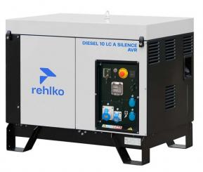 REHLKO Stromerzeuger DIESEL 10 LC A SILENCE AVR C5 