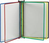 Wandhalter 10 Sichttafeln farbig - 1 ST 
