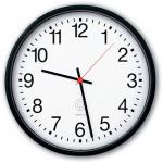 Wanduhr Funkuhr Ku.schwarz - 1 ST 