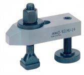 Spanneisen Nr.6314V f.T-Nut 12mm - 1 ST 