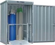 Gasflaschenlager B1420xT1490xH2250mm - 1 ST 