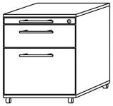 Rollcontainer Belo H590xB428xT580mm - 1 ST 
