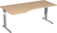 PC-Arbeitstisch H680-820xB1800xT1000/800mm - 1 ST 