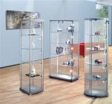 Glasvitrine H1800xB850xT450mm - 1 ST 