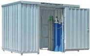 Gasflaschenlager Typ 348 B3050xT2170xH2250mm - 1 ST 
