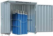 Gasflaschencontainer B2100xT1141xH2250mm - 1 ST 