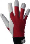 Handschuhe Griffy Gr.8 rot/naturfarben - 1 PA 