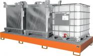 Auffangwanne 1000l L3850xB1300xH340mm - 1 ST 