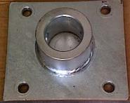 PERZL Flanschplatte für 49,5 mm Wellenrotoren - 1 Stk 