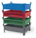 Leichtbaubehälter L800xB500xH300mm - 1 ST 