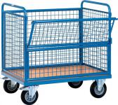 Drahtkastenwagen Ladeflächen-L1000xB700mm - 1 ST 