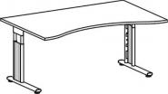 Schreibtisch Cyros H680-820xB1800xT1000/800mm - 1 ST 