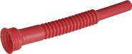 Auslaufrohr L.275mm flex.rot - 1 ST 