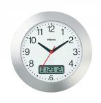 Wanduhr Funkuhr Ku.mattsilber - 1 ST 