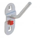 Schräghaken T14/40xØ6mm verz.f.Lochplatten - 1 BT 