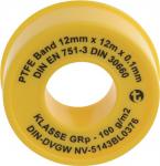 PTFE Dichtband GRp L12m B12mm - 3,5 M / 10 ST 