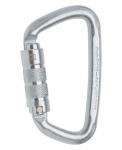 Stahlkarabiner "STEEL D TWIST", Edelrid - 1 Stk 