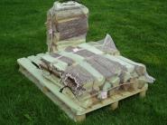 Brennholzsack 40l, 50x80cm - 50 Stk 