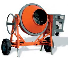 LESCHA Betonmischer AT 480, 400 V 