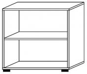 Regal Teda H748xB800xT400mm - 1 ST 