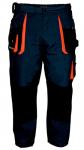 Herrenhose Gr.58 dunkelgrau/schwarz/orange - 1 ST 