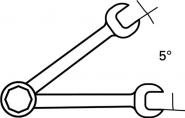 Maulringratschenschlüsselsatz - 1 ST 