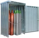 Gasflaschencontainer B1420xT1080xH2250mm - 1 ST 