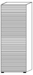 Rollladenschrank H2156xB800xT420mm - 1 ST 