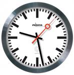 Wanduhr Funkuhr Alu.mattsilber - 1 ST 