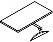 Einlegeboden B800xT420mm - 1 ST 