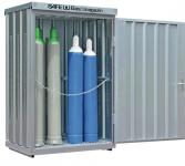 Gasflaschencontainer B1420xT1080xH2250mm - 1 ST 