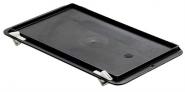 Deckel L400xB300mm schwarz - 4 ST 