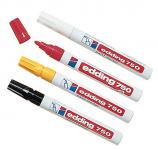 Lackmarker 750 rot Strich-B.2-4mm - 10 ST 