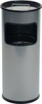 Kombiascher Ø260xH620mm silber - 1 ST 