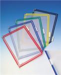 Sichttafel PVC m.Drahtrahmen ku.-ummantelt - 1 BT 
