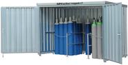 Gasflaschenlager Typ 366 B3050xT2170xH2250mm - 1 ST 
