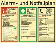Alarm-/Notfallplan ASR A1.3/DIN - 1 ST 