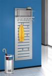 Wandgarderobe Alu.F1 L.600mm - 1 ST 
