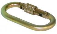 Karabiner aus Stahl 17mm - 1 Stk 